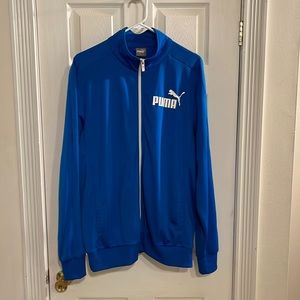 PUMA track jacket. Sz L